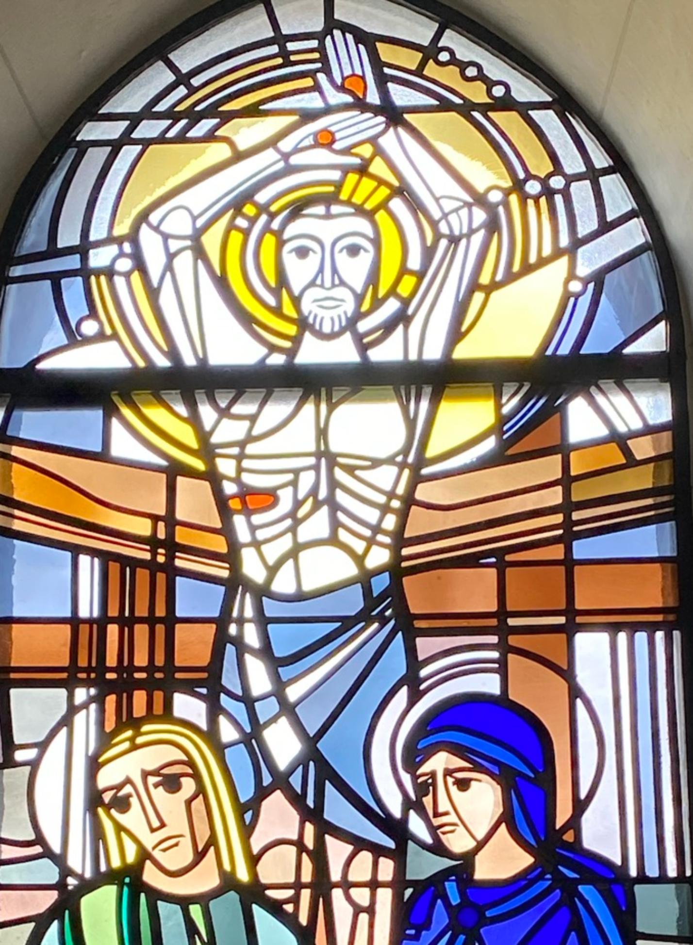 Kreuzigung mit Maria und Johannes