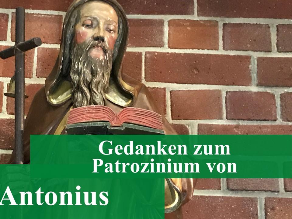 Gedanken zum Patrozinium von St. Antonius