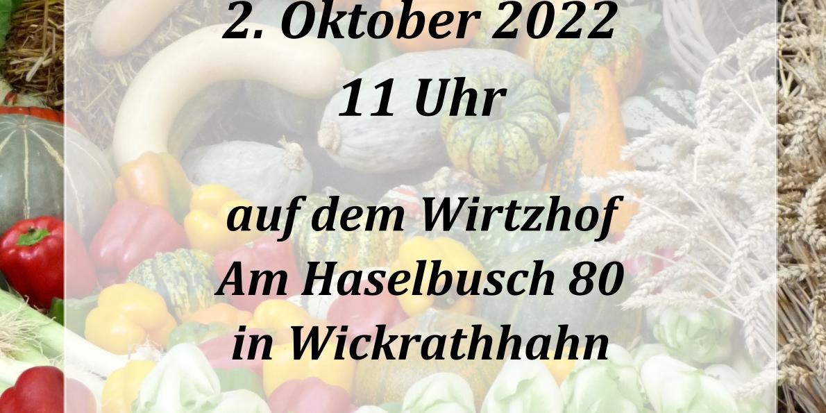 Erntedank 2022