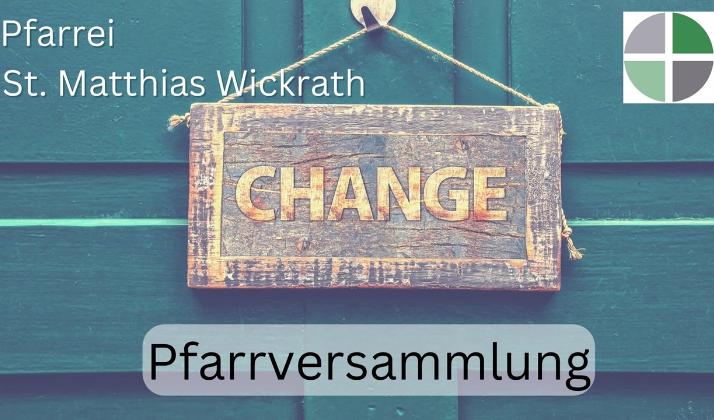 Präsentation Pfarreiversammlung St. Matthias Wickrath 25. September 2022 - 1