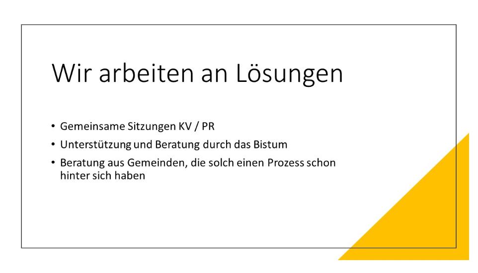 Präsentation Pfarreiversammlung St. Matthias Wickrath 25. September 2022 - 8