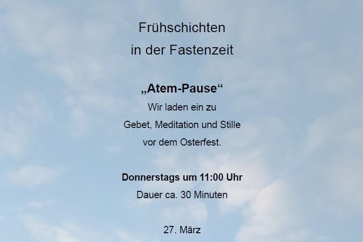 Frühschicht