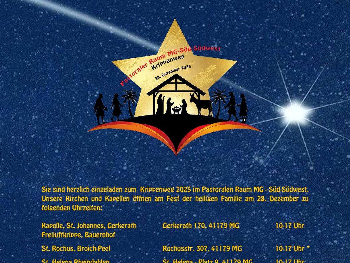 Krippenweg durch unsere Kirchen