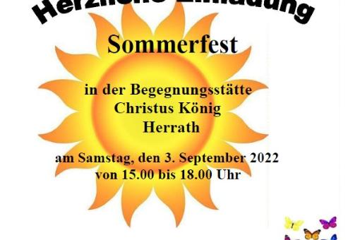 Sommerfest Christus König